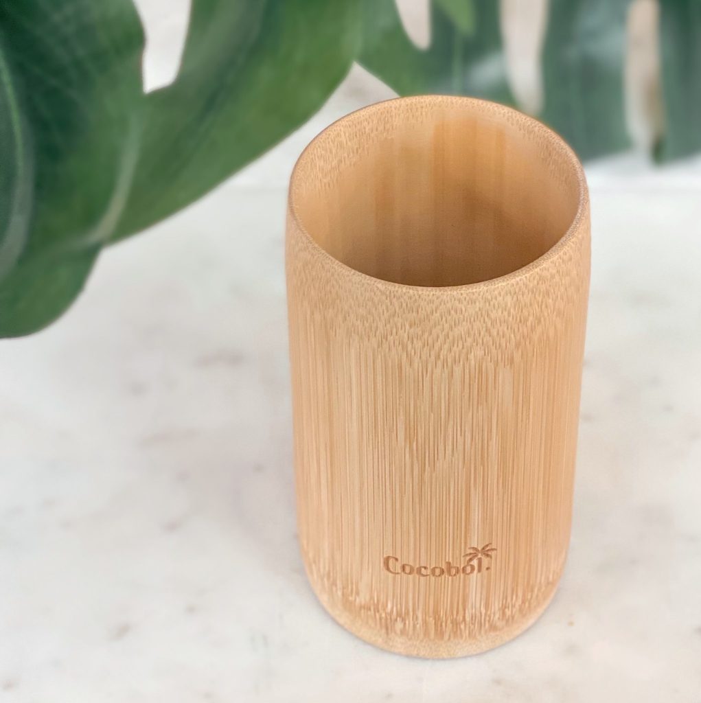 Natural Bamboo Cups, Organic